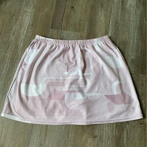 VTG Nike Dri Fit Skirt Skort Pink White Patterned Size XL